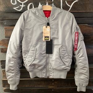 Alpha Industries Men MA-1 Blood Chit Jacket